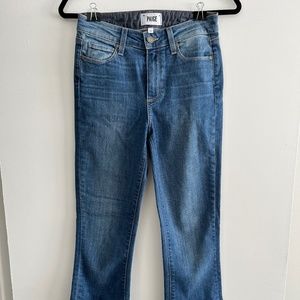 Paige Colette Crop Flare Jeans